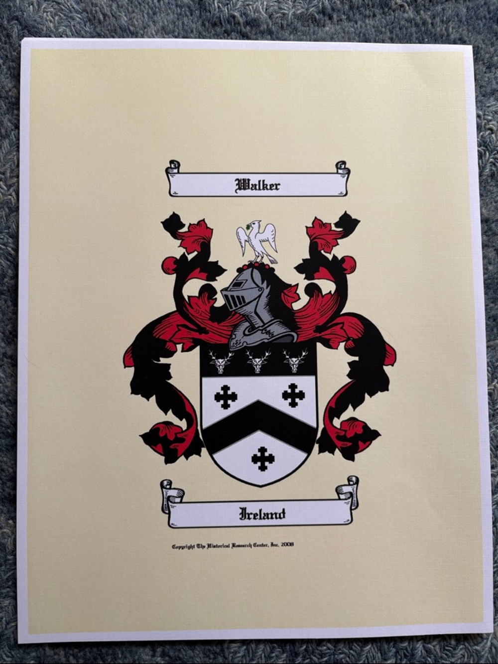 Walker Family Coat of Arms